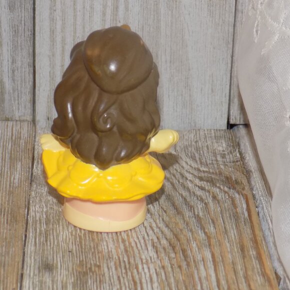 Fisher Price Little People Figure Princess Belle  2014 Mattel  TOY CAKE TOPPER * - Picture 5 of 6